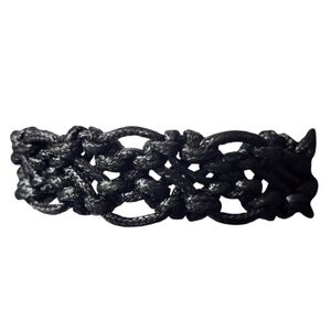 Black Braided Bracelet